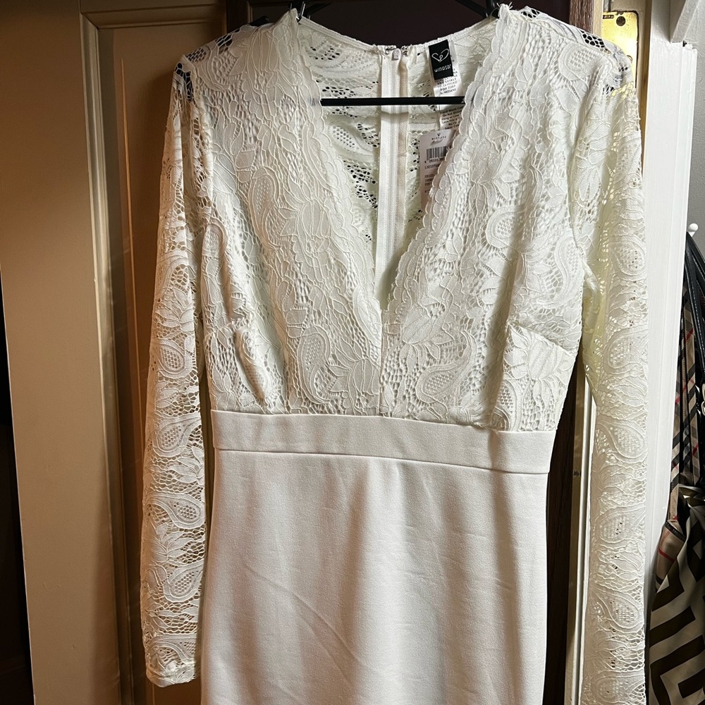Windsor white dress